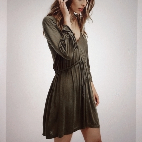 Free People Livia Dress Steel Grey - Picture 6 of 9